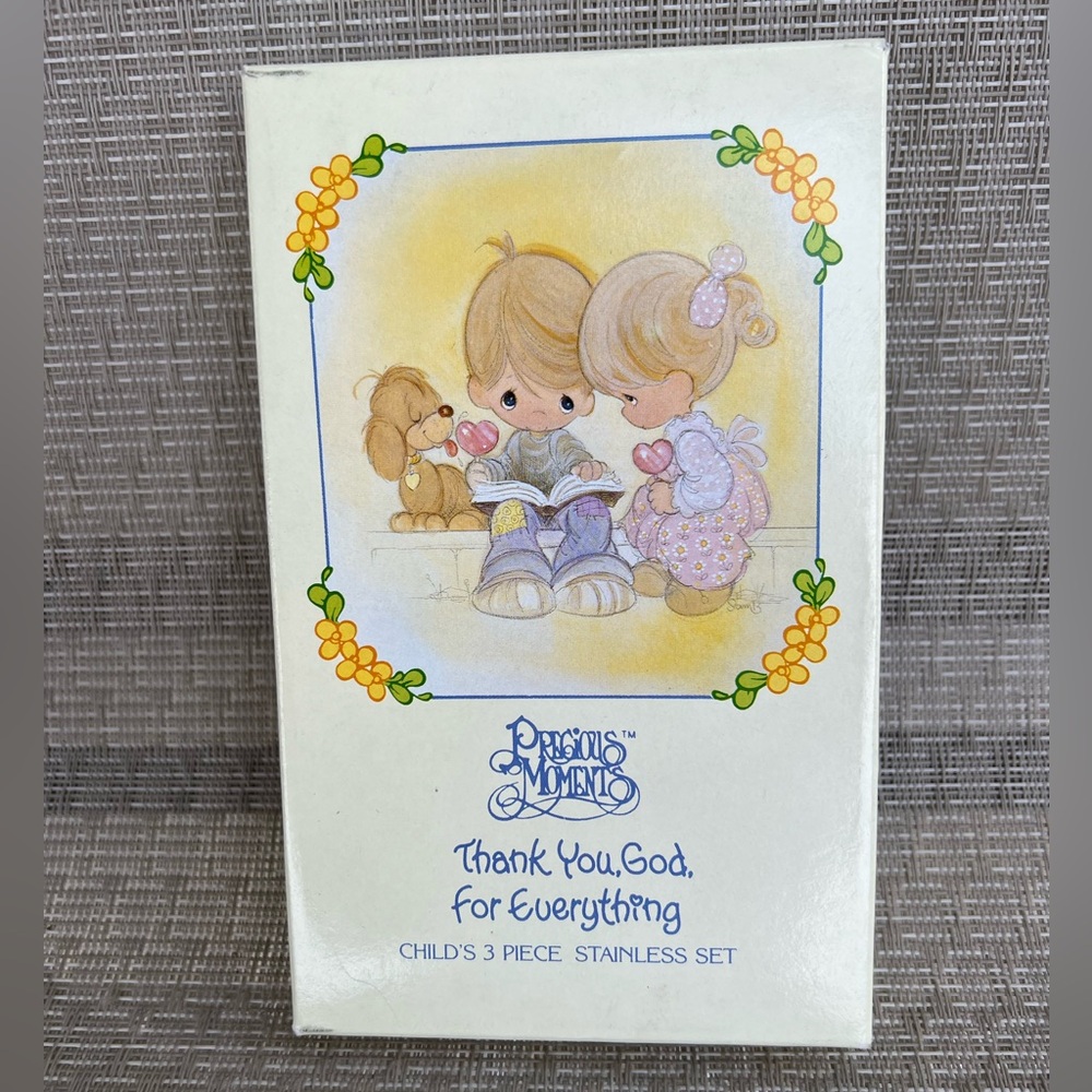 Precious Moments Child 3 pc Stainless Steel set